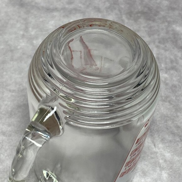Hazel Atlas Big Top Peanut Butter Glass "How Dry I Am" Song Lyrics Mug - Picture 8 of 9